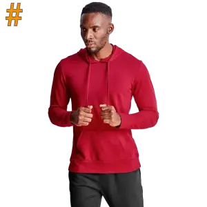 Cotton Polly Mens Active Hoodie