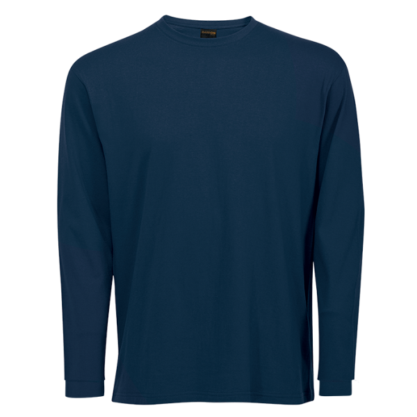 Cotton Polly 170gm Unisex Long Sleeve T-Shirt Navy