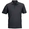 Cotton Polly 175gm Pique Knit Mens Golf Shirts Charcoal