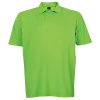 Cotton Polly 175gm Pique Knit Mens Golf Shirts Lime