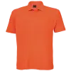 Cotton Polly 175gm Pique Knit Mens Golf Shirts Orange
