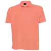Cotton Polly 175gm Pique Knit Mens Golf Shirts Papaya