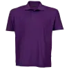 Cotton Polly 175gm Pique Knit Mens Golf Shirts Purple