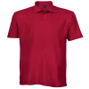 Cotton Polly 175gm Pique Knit Mens Golf Shirts Red