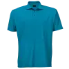 Cotton Polly 175gm Pique Knit Mens Golf Shirts Surf Blue