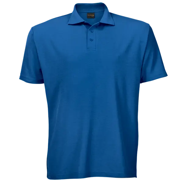 Cotton Polly 175gm Pique Knit Mens Golf Shirts Atlantic