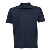Cotton Polly 175gm Pique Knit Mens Golf Shirts Dark Navy