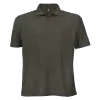 Cotton Polly 175gm Pique Knit Mens Golf Shirts Military Green