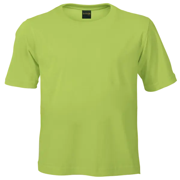 Cotton Polly 145gm 100% Cotton Kiddies T-Shirt Lime