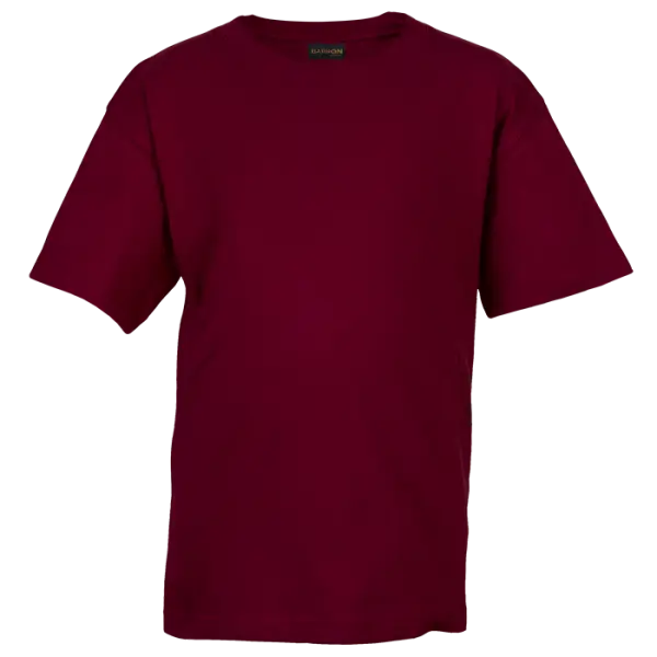 Cotton Polly 145gm 100% Cotton Kiddies T-Shirt Maroon