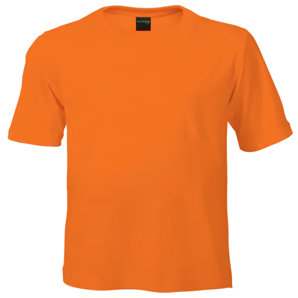 Cotton Polly 145gm 100% Cotton Kiddies T-Shirt Orange