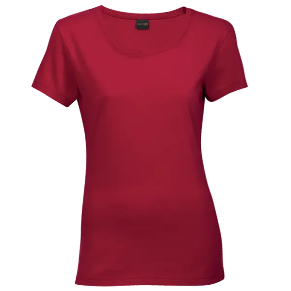 Cotton Polly Ladies 170gm Crew Neck T-Shirt Red