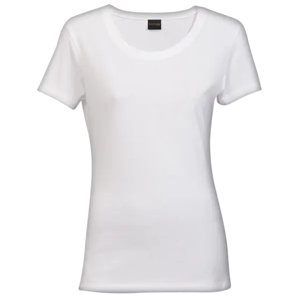 Cotton Polly Ladies 170gm Crew Neck T-Shirt White