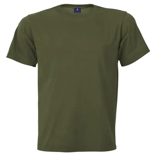 Cotton Polly High Quality 180gm t-Shirt Dark Olive