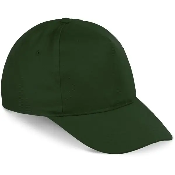 Cotton Polly Classic 5 Panel Cap Dark Green