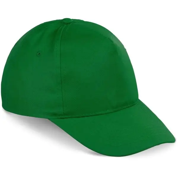 Cotton Polly Classic 5 Panel Cap Green