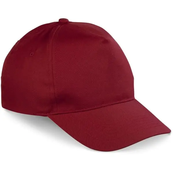 Cotton Polly Classic 5 Panel Cap Maroon