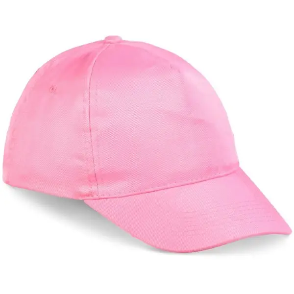 Cotton Polly Classic 5 Panel Cap Light Pink