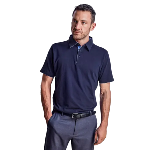 Mens Us Basic Golf Shirt From Cotton Polly