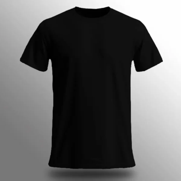 Black 180g T-Shirt by Cotton Polly