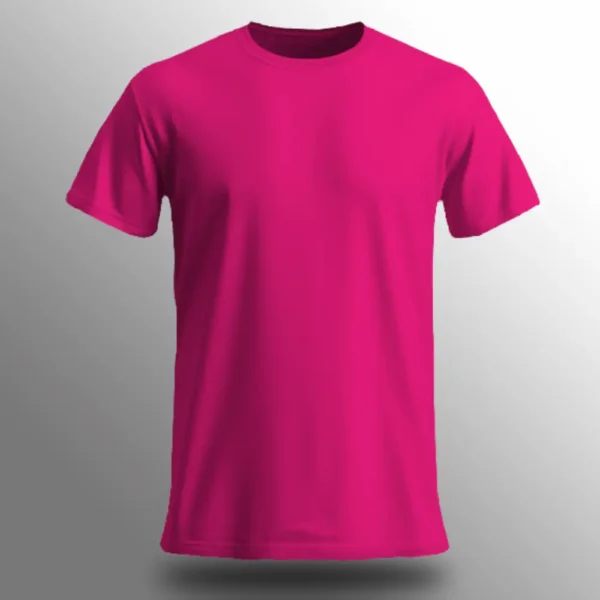 Hot Pink 180g T-Shirt by Cotton Polly