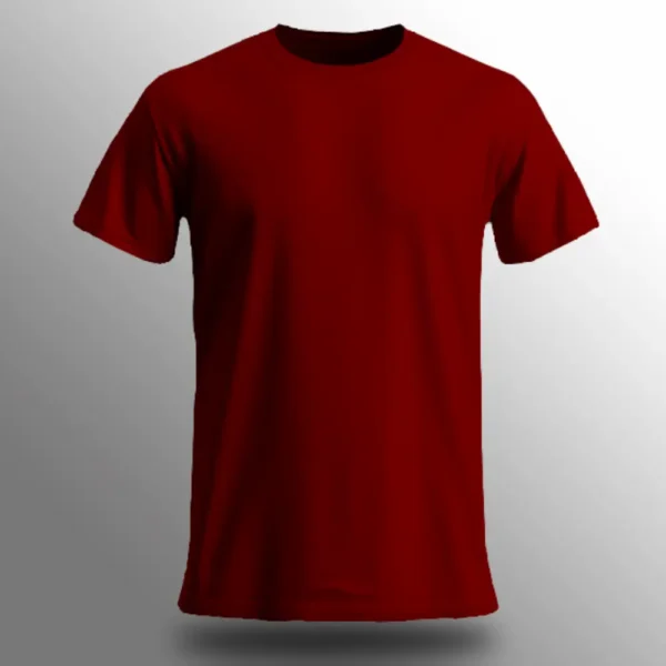 Maroon 180g T-Shirt by Cotton Polly