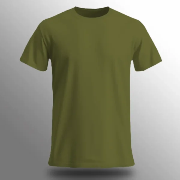 Olive 180g T-Shirt by Cotton Polly