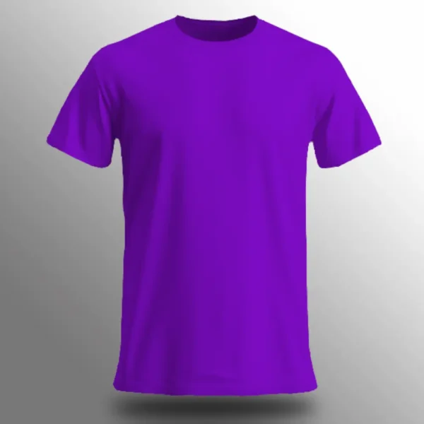 Purple 180g T-Shirt by Cotton Polly
