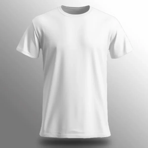 White 180g T-Shirt by Cotton Polly
